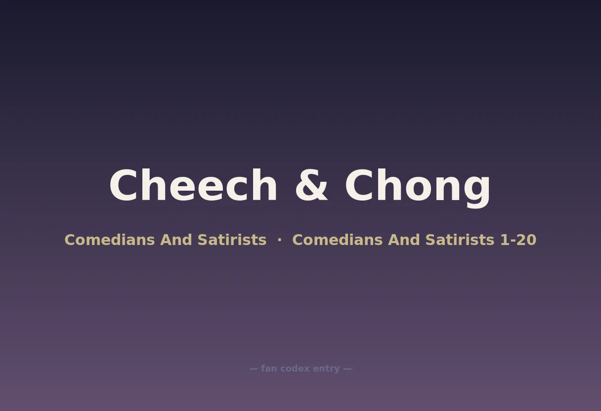 Cheech & Chong
