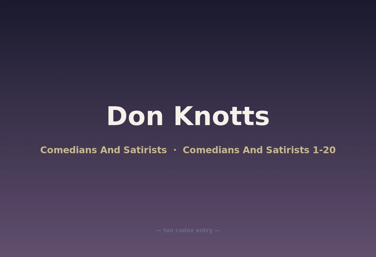 Don Knotts